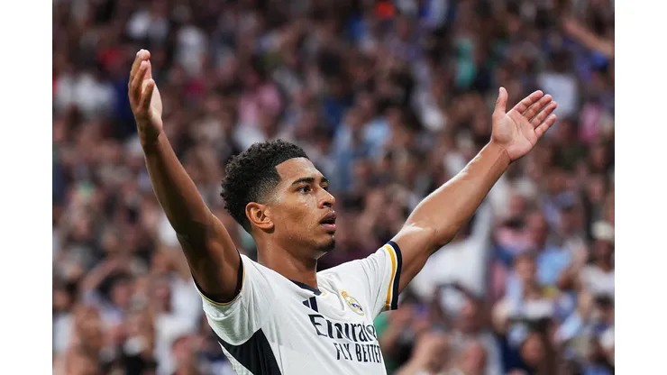 Angel Martinez/Getty Images. Bellingham revela reação emocionante após homenagem da torcida do Real Madrid