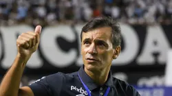 SP - Santos - 13/04/2022 - SUL-AMERICANA 2022, SANTOS X U.CATOLICA(EQU) - Fabian Bustos tecnico do Santos durante partida contra o U.Catolica no estadio Vila Belmiro pelo campeonato Copa Sul-Americana 2022. Foto: Fernanda Luz/AGIF