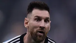 Catar - Doha - 18/12/2022 - COPA DO MUNDO 2022 FINAL, ARGENTINA X FRANCA - Messi jogador do Argentina comemora seu gol durante partida contra o Franca no estadio Lusail pelo campeonato Copa do Mundo 2022. Foto: Pedro Martins/AGIF