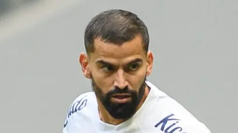 MG - BELO HORIZONTE - 27/08/2023 - BRASILEIRO A 2023, ATLETICO-MG X SANTOS - Rincon jogador do Santos durante partida contra o Atletico-MG no estadio Arena MRV pelo campeonato Brasileiro A 2023. Foto: Alessandra Torres/AGIF