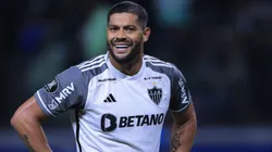 SP - SAO PAULO - 09/08/2023 - LIBERTADORES 2023, PALMEIRAS X ATLETICO-MG - Hulk jogador do Atletico-MG durante partida contra o Palmeiras no estadio Arena Allianz Parque pelo campeonato Libertadores 2023. Foto: Ettore Chiereguini/AGIF