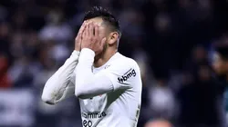 SP - SAO PAULO - 26/08/2023 - BRASILEIRO A 2023, CORINTHIANS X GOIAS - Angel Romero jogador do Corinthians lamenta chance perdida durante partida contra o Goias no estadio Arena Corinthians pelo campeonato Brasileiro A 2023. Foto: Marcello Zambrana/AGIF