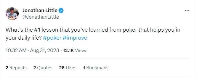 Foto: Reprodução Twitter @JonathanLittle