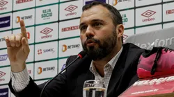 Mário Bittencourt exige troca de gandulas para Fluminense x Boca Juniors - FOTO: LUCAS MERÇON/FLUMINENSE F.C.