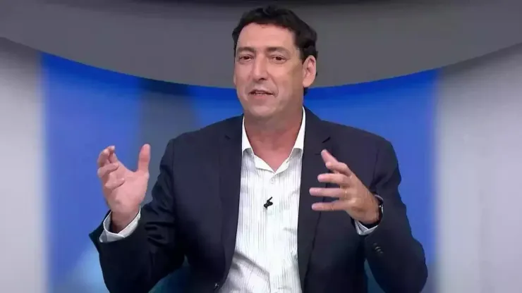 PVC falando sobre Gustavo Scarpa, alvo do Flamengo para 2024 - Foto: Reprodução/TV Globo
