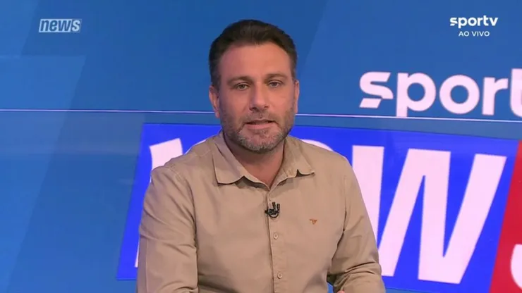 André Loffredo comenta no programa do SporTV - Foto: Reprodução/SporTV - Loffredo: