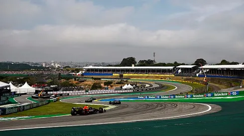 Verstappen durante o GP de São Paulo de 2022