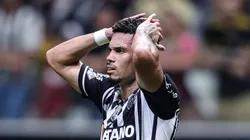 MG - BELO HORIZONTE - 08/10/2023 - BRASILEIRO A 2023, ATLETICO-MG X CORITIBA - Paulinho jogador do Atletico-MG lamenta durante partida contra o Coritiba no estadio Arena MRV pelo campeonato Brasileiro A 2023. Foto: Gilson Lobo/AGIF