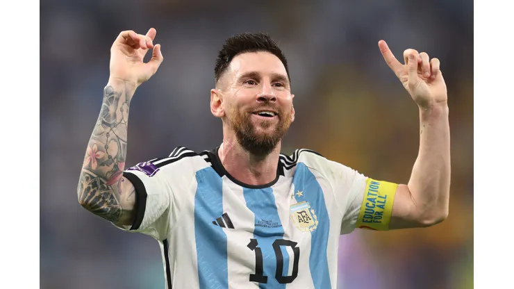 Messi (Photo by Alex Pantling/Getty Images)