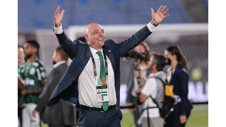 Galiotte revela bastidores da chegada de Abel ao Palmeiras. Foto: Ettore Chiereguini/AGIF