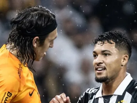 Marcos Leonardo tira onda com o Corinthians e leva advertência imediata