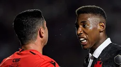 Léo encara árbitro do Botafogo x Palmeiras em jogo do Vasco no Brasileirão. Foto: Thiago Ribeiro/AGIF