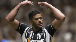 Hulk jogador do Atletico-MG durante partida contra o Fluminense no estadio Arena MRV pelo campeonato Brasileiro A 2023. Foto: Alessandra Torres/AGIF