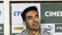 Abel Ferreira tecnico do Palmeiras durante partida contra o Sao Paulo no estadio Arena Allianz Parque pelo campeonato Brasileiro A 2023. Foto: Abner Dourado/AGIF