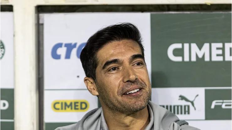 Abel Ferreira tecnico do Palmeiras durante partida contra o Sao Paulo no estadio Arena Allianz Parque pelo campeonato Brasileiro A 2023. Foto: Abner Dourado/AGIF