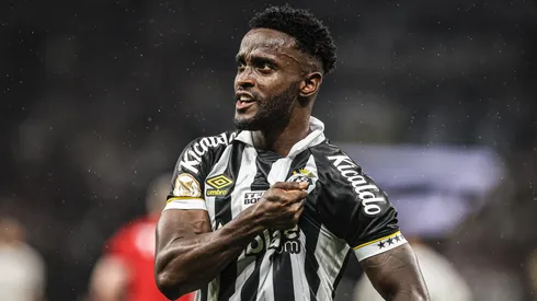 Foto: Raul Baretta/Santos FC - Atacante voltou a marcar com a camisa do Peixe