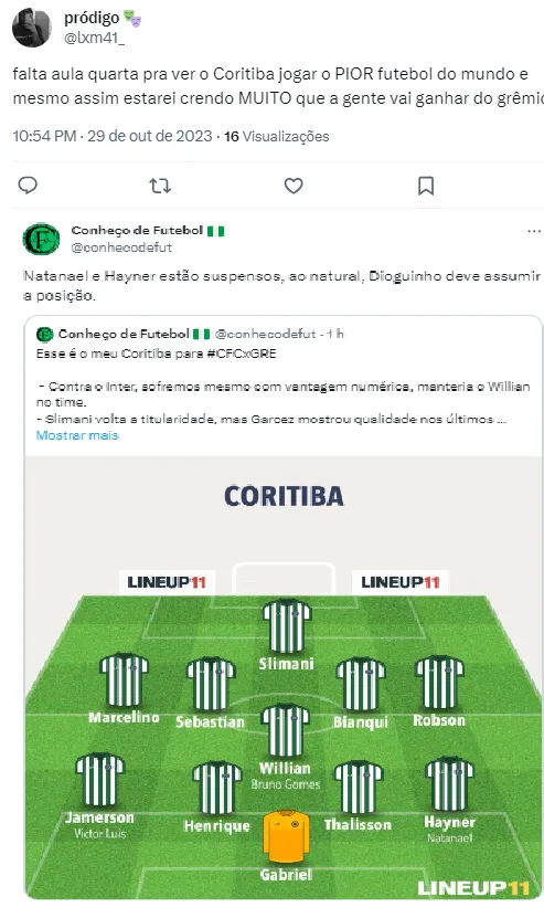 Reprodução/Twitter