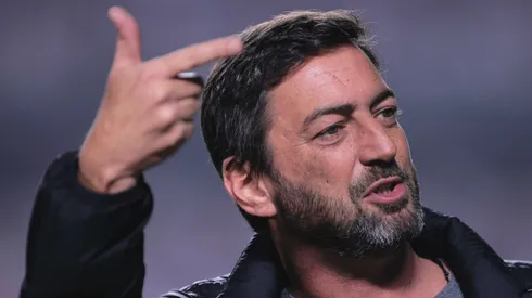 Foto: Ettore Chiereguini/AGIF - Duilio Monteiro Alves presidente do Corinthians antes de partida contra o Sao Paulo no estadio Morumbi pelo campeonato Copa do Brasil 2023.