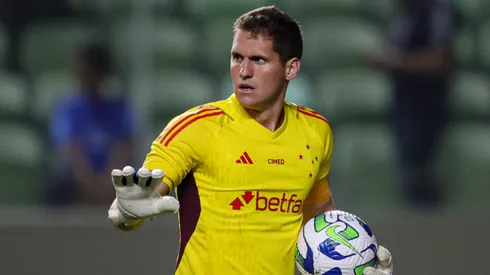 MG - BELO HORIZONTE - 25/04/2023 - COPA DO BRASIL 2023, CRUZEIRO X NAUTICO - Rafael Cabral goleiro do Cruzeiro durante partida contra o Nautico no estadio Independencia pelo campeonato Copa do Brasil 2023. Foto: Gilson Junio/AGIF