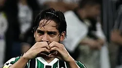 Benitez jogador do America-MG comemora seu gol durante partida contra o Corinthians no estadio Arena Corinthians pelo campeonato Brasileiro A 2023. Foto: Fabio Giannelli/AGIF