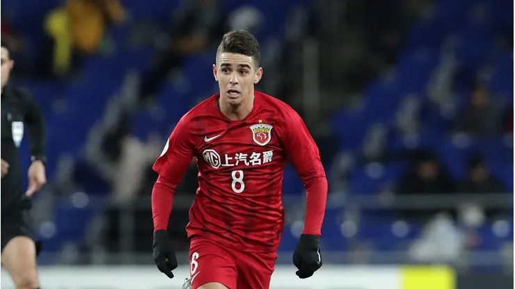 Oscar não jogará no Internacional em 2024 Foto: Han Myung-Gu/Getty Images - Oscar em ação pelo Shangai