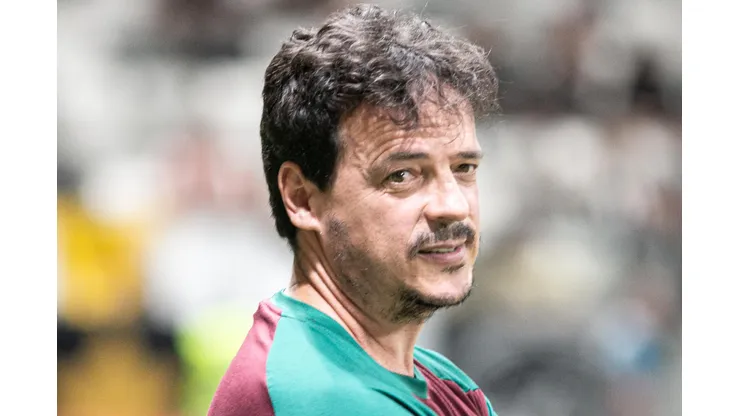 MG - BELO HORIZONTE - 28/10/2023 - BRASILEIRO A 2023, ATLETICO-MG X FLUMINENSE - Fernando Diniz tecnico do Fluminense durante partida contra o Atletico-MG no estadio Arena MRV pelo campeonato Brasileiro A 2023. Foto: Fernando Moreno/AGIF