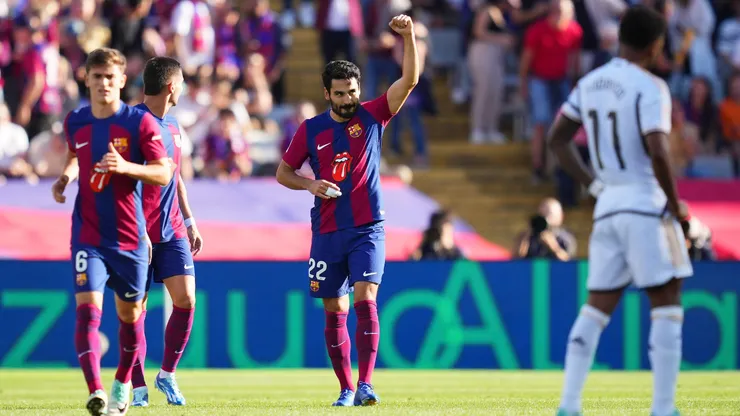 Gundogan critica a reação dos colegas após derrota do Barcelona. Foto: Alex Caparros/Getty Images