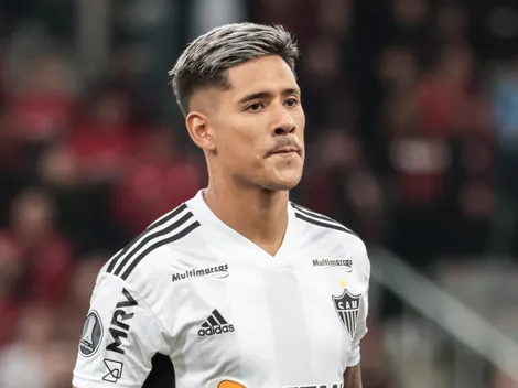 Zaracho dedica a vitória do Atlético Mineiro ao pai e se emociona