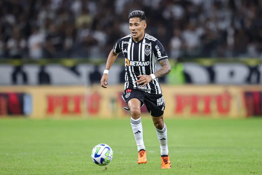 Zaracho, jogador do Atletico-MG, durante partida contra o Corinthians pela Copa do Brasil 2023 – Foto: Gilson Junio/AGIF