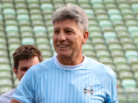 Renato Portaluppi não poupa palavras ao elogiar meio-campista do Grêmio