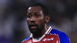 Foto: Ettore Chiereguini/AGIF - Tinga jogador do Fortaleza durante partida contra o Corinthians no estadio Arena Corinthians pelo campeonato BRASILEIRO A 2023.