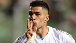 MG - BELO HORIZONTE - 28/10/2023 - BRASILEIRO A 2023, AMERICA-MG X GREMIO - Luis Suarez jogador do Gremio comemora seu gol durante partida contra o America-MG no estadio Independencia pelo campeonato Brasileiro A 2023. Foto: Gilson Lobo/AGIF