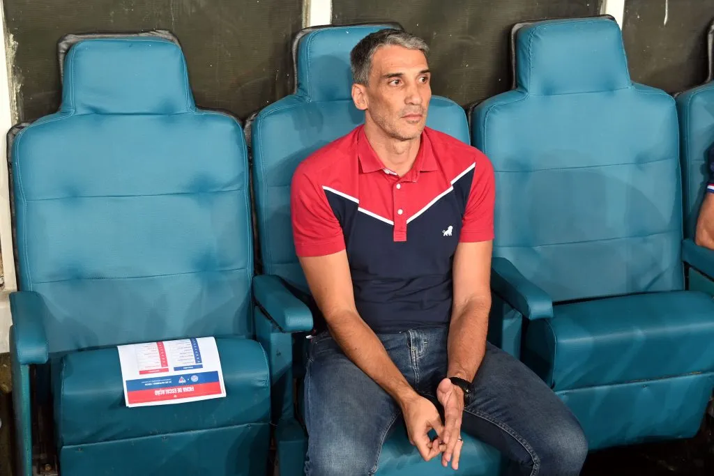 BA – SALVADOR – 21/10/2023 – BRASILEIRO A 2023, BAHIA X FORTALEZA – Juan Pablo Vojvoda, tecnico do Fortaleza durante partida contra o Bahia no estadio Arena Fonte Nova pelo campeonato Brasileiro A 2023. Foto: Walmir Cirne/AGIF