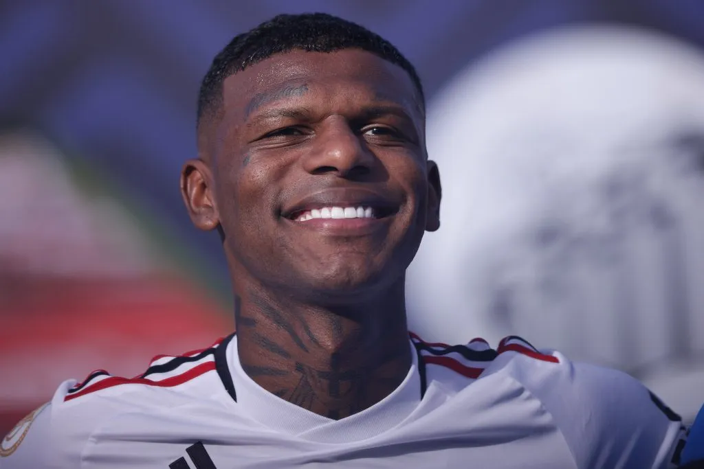 SP – SAO PAULO – 16/07/2023 – BRASILEIRO A 2023, SAO PAULO X SANTOS – Arboleda jogador do Sao Paulo durante partida contra o Santos no estadio Morumbi pelo campeonato Brasileiro A 2023. Foto: Ettore Chiereguini/AGIF