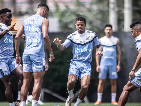 MF BARRA titular do Santos e 'contestado' pode iniciar clássico