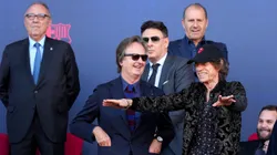Mick Jagger no Camp Nou. Foto: Alex Caparros/Getty Images.