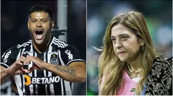 Fotos: AGIF - Hulk e Leila Pereira foram assuntos no Palmeiras
