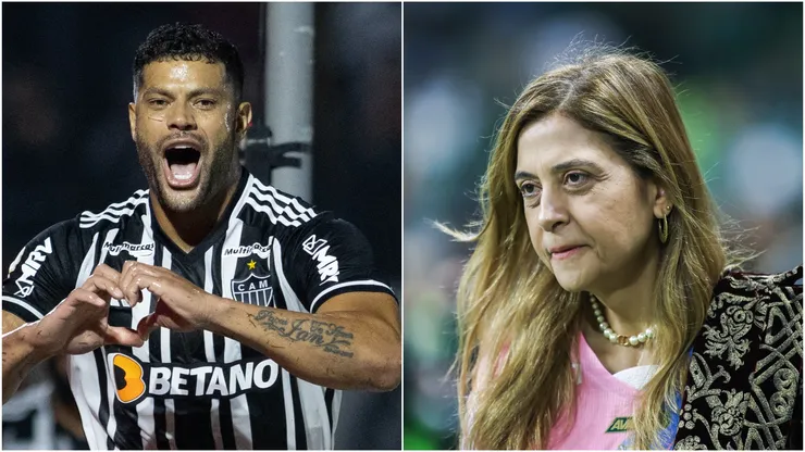 Fotos: AGIF - Hulk e Leila Pereira foram assuntos no Palmeiras