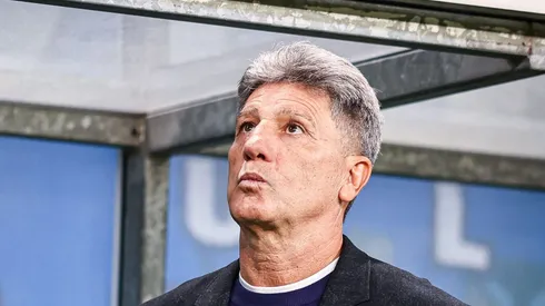 RS - PORTO ALEGRE - 25/10/2023 - BRASILEIRO A 2023, GREMIO X FLAMENGO - Renato Portaluppi tecnico do Gremio durante partida contra o Flamengo no estadio Arena do Gremio pelo campeonato Brasileiro A 2023. Foto: Maxi Franzoi/AGIF