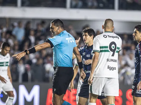 Após partida polêmica, Santos se preocupa com árbitro do clássico