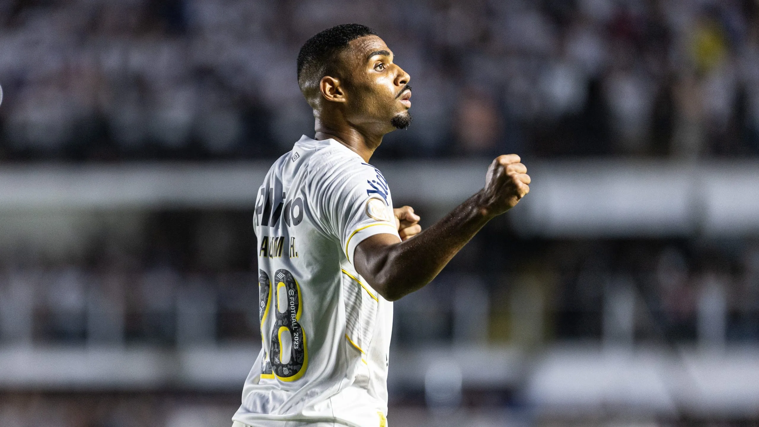 Foto: Abner Dourado/AGIF – Joaquim vem se destacando pelo Santos.