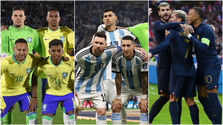 Foto: Getty Images - Ranking de seleções da Fifa