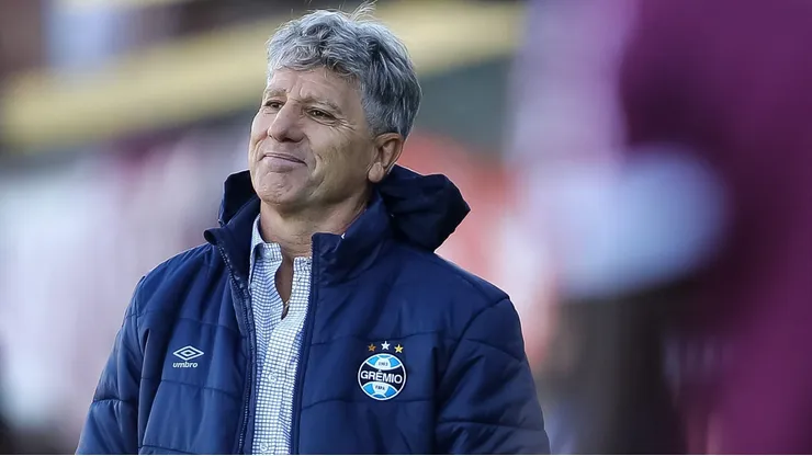 Renato Portaluppi técnico do Grêmio durante partida contra o Caxias no estádio Centenário pelo campeonato Gaúcho 2023. Foto: Pedro H. Tesch/AGIF