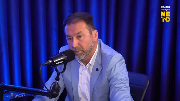 Foto: Reprodução Rádio Craque Neto/YouTube - Augusto Melo sofreu derrota