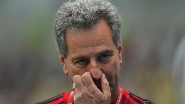 Foto: Thiago Ribeiro/AGIF - Rodolfo Landim recebe críticas na torcida do Flamengo