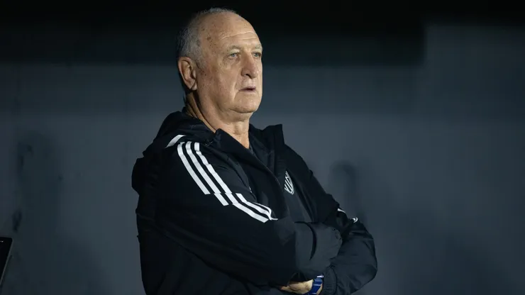 Felipão técnico do Atlético-MG durante partida contra o Bragantino no estadio Nabi Abi Chedid pelo campeonato Brasileiro A 2023. Foto: Fabio Moreira Pinto/AGIF