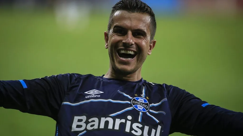 Grohe no Grêmio - Thomas Santos/AGIF