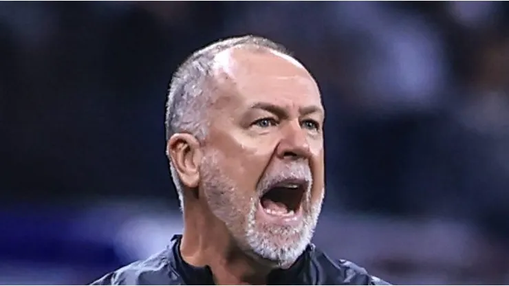 SP - SAO PAULO - 22/10/2023 - BRASILEIRO A 2023, CORINTHIANS X AMERICA-MG - Mano Menezes tecnico do Corinthians durante partida contra o America-MG no estadio Arena Corinthians pelo campeonato Brasileiro A 2023. Foto: Marcello Zambrana/AGIF