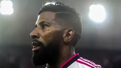Rodinei jogador do Flamengo durante partida contra o Athletico-PR no estadio Arena da Baixada pelo campeonato Copa do Brasil 2022. Foto: Gabriel Machado/AGIF