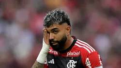 Gabi em ação contra o Vasco